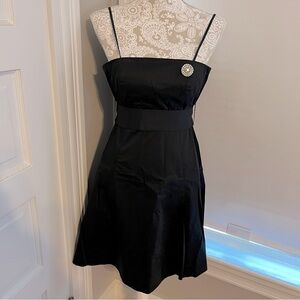 Size 2 GAP stretch black dress bling sparkle
